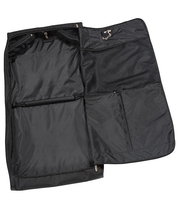 Wally Bags 45-inch Framed Garment Bag with Shoulder Strap and Multiple Accessory Pockets